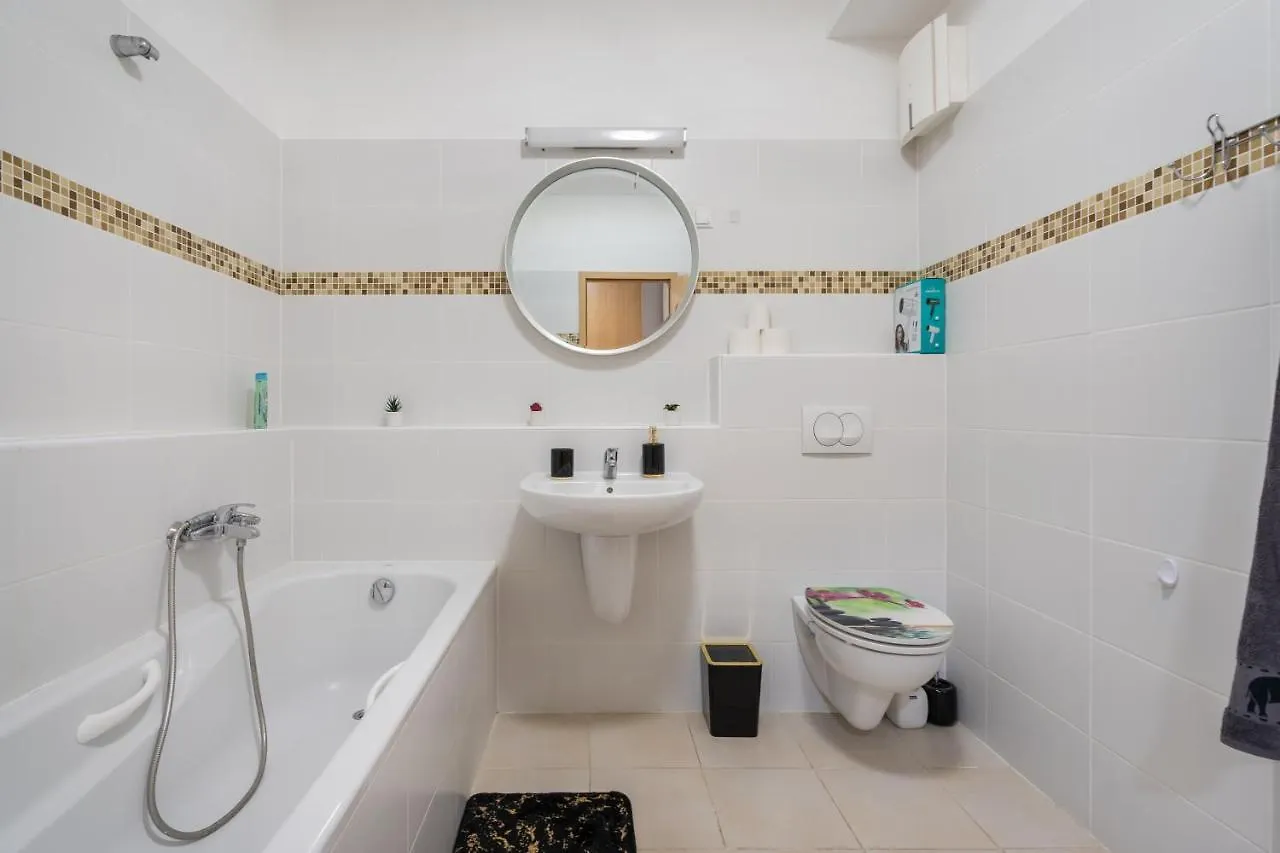 Penthouse Three Bedrooms, Three Balconies Apartment With Free Parking In Kiraly Street Budapest Hungary