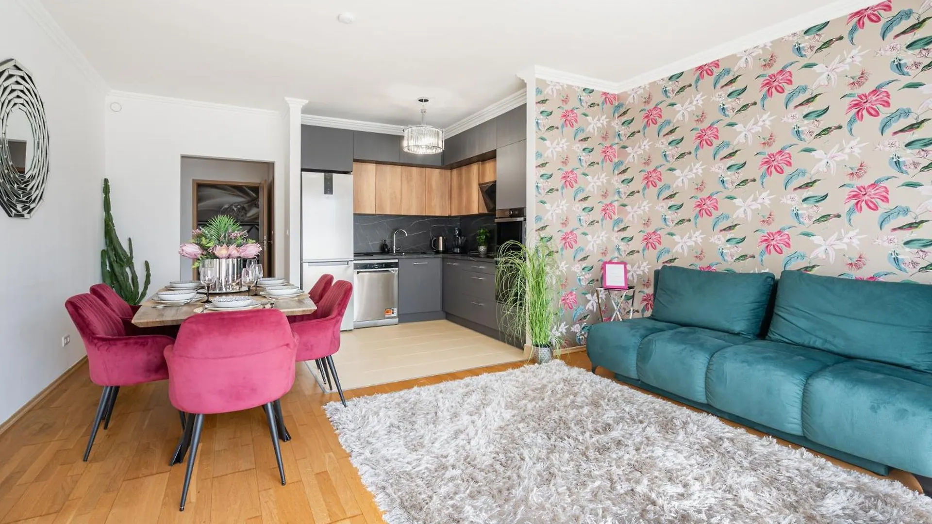Penthouse Three Bedrooms, Three Balconies Apartment With Free Parking In Kiraly Street Budapest 0*,  Hungary
